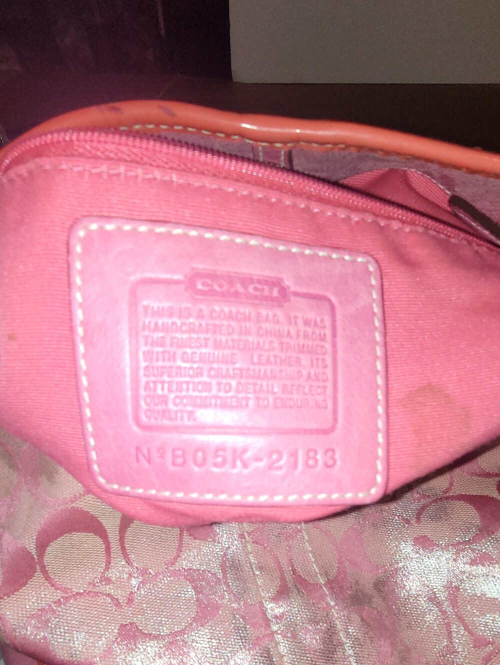 Coach Vintage Signature Tie Dye Y2K Shoulder Tote - Picture 5 of 7